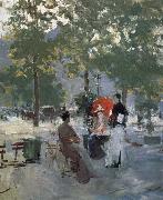 Konstantin Korovin Cafe of Paris oil painting